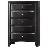 Orleans Furniture - Coaster - Briana 5-drawer Bedroom Chest Black - 200705